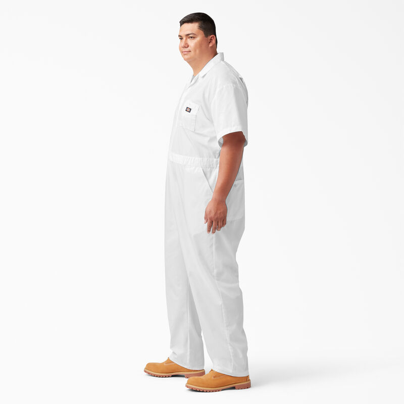 Dickies Short Sleeve Coveralls White ID-XPgrx4NX
