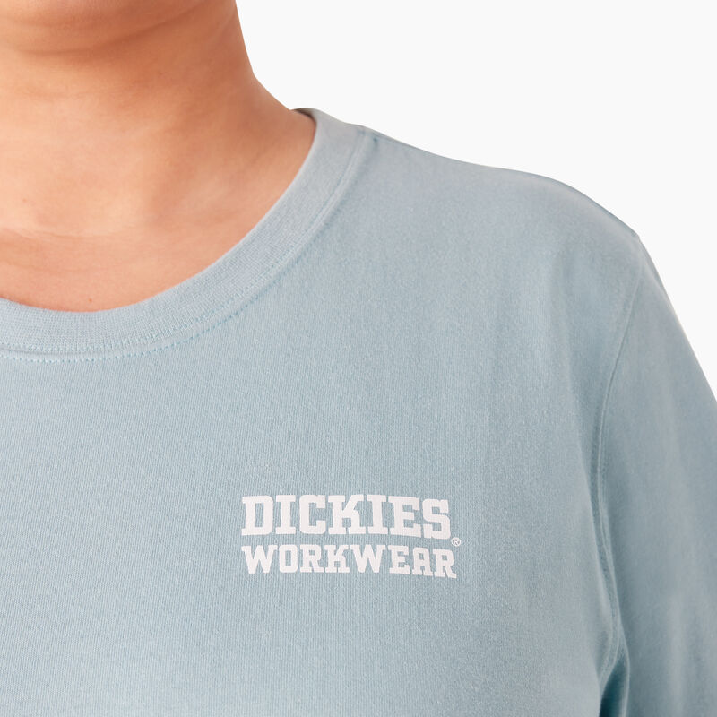 Dickies Plus Heavyweight Workwear Graphic T-Shirt Dockside Blue ID-XbfssEN9