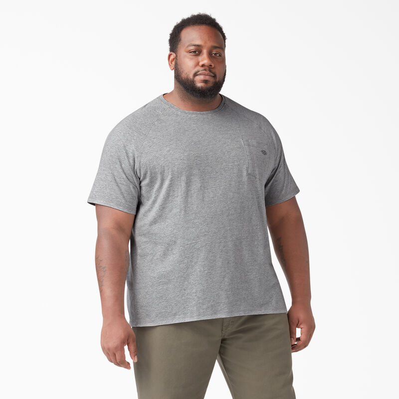 Dickies Cooling Short Sleeve Pocket T-Shirt Heather Gray ID-Xmm0sKH0