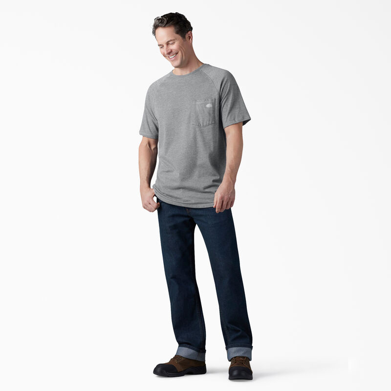 Dickies Cooling Short Sleeve Pocket T-Shirt Heather Gray ID-Xmm0sKH0