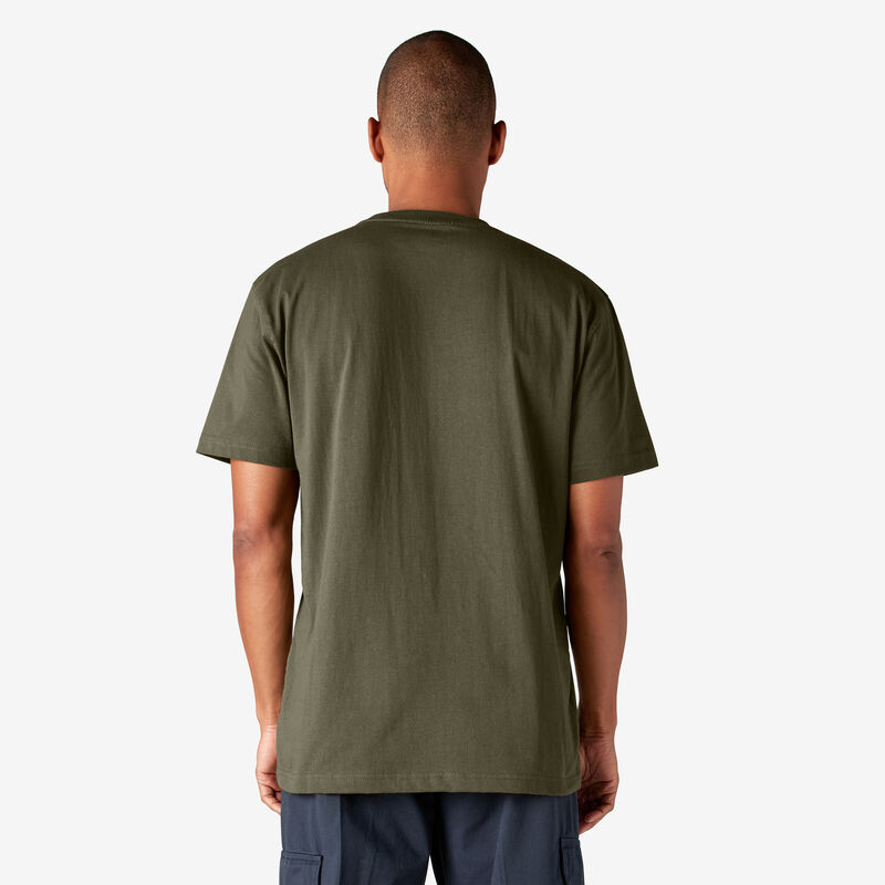 Dickies Heavyweight Short Sleeve Pocket T-Shirt Military Green ID-XzPkQQgA