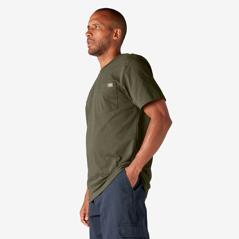 Dickies Heavyweight Short Sleeve Pocket T-Shirt Military Green ID-XzPkQQgA