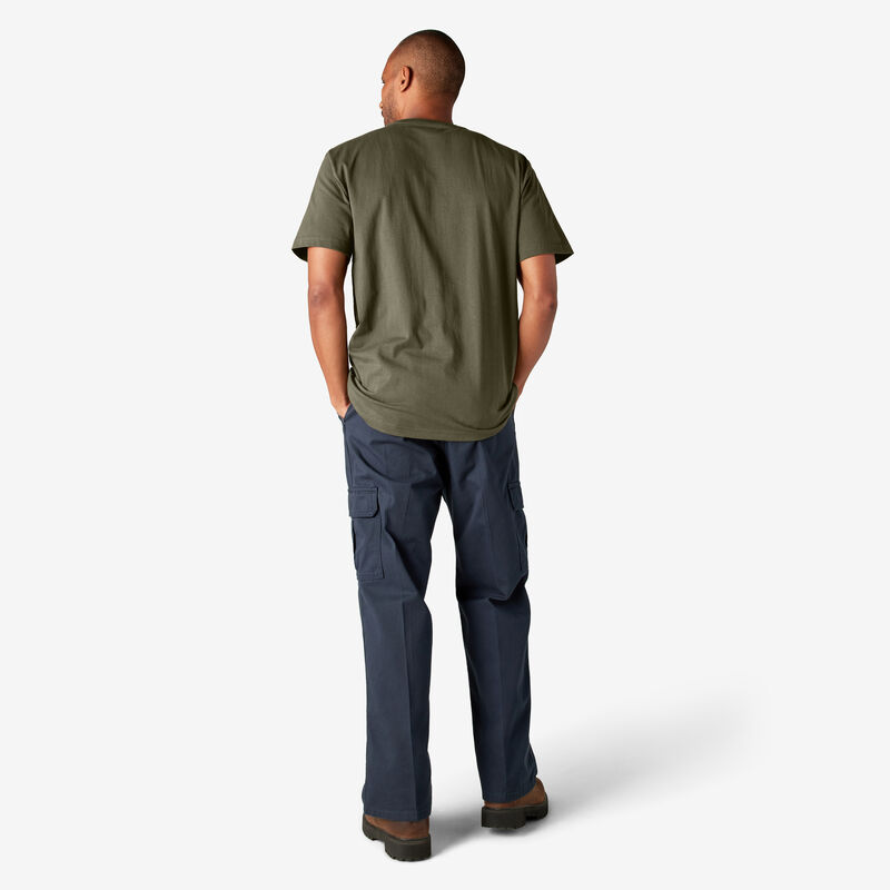 Dickies Heavyweight Short Sleeve Pocket T-Shirt Military Green ID-XzPkQQgA