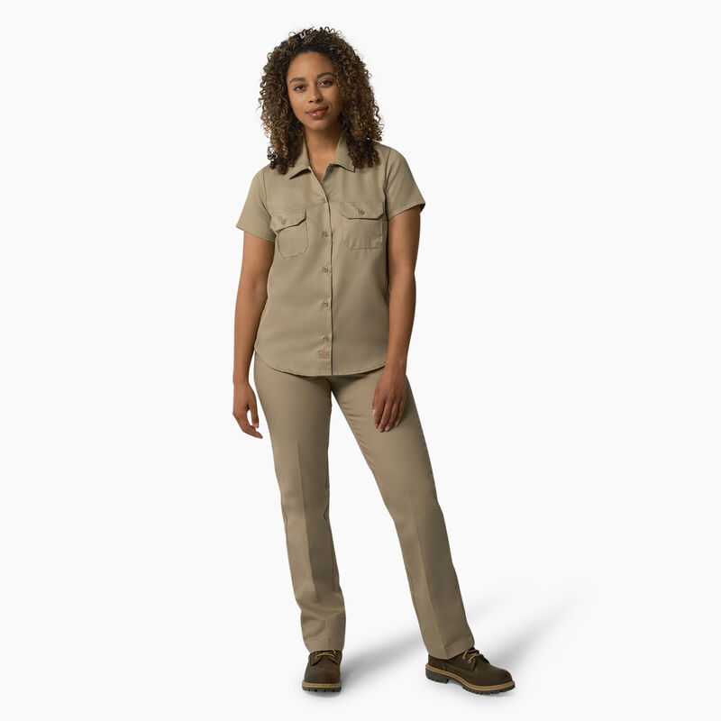 Dickies 574 Original Work Shirt Military Khaki ID-Y0fkjRUP