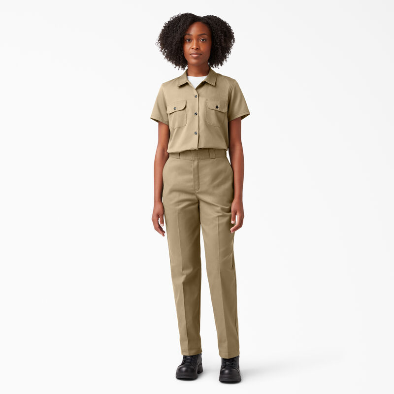 Dickies 574 Original Work Shirt Military Khaki ID-Y0fkjRUP