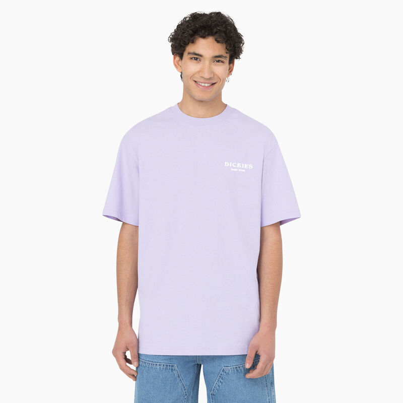 Dickies Oatfield Short Sleeve T-Shirt Purple Rose ID-Y3TWgyMX