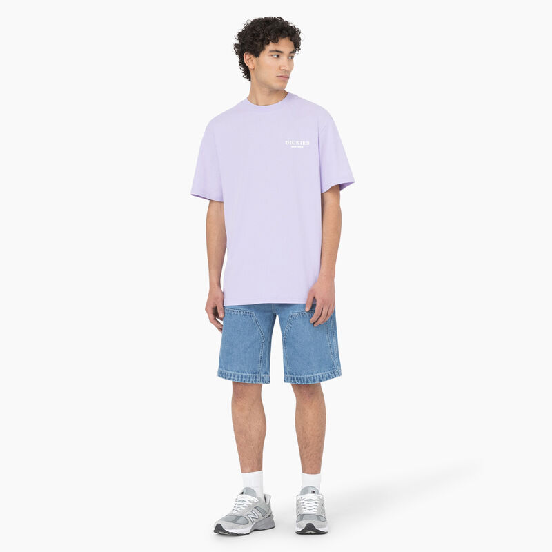Dickies Oatfield Short Sleeve T-Shirt Purple Rose ID-Y3TWgyMX