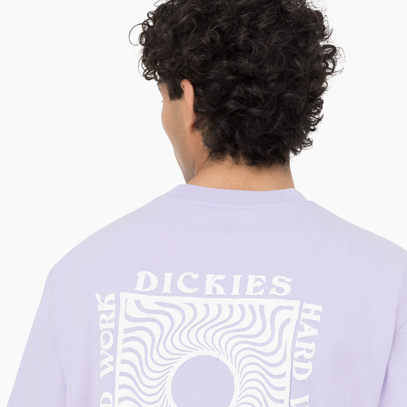 Dickies Oatfield Short Sleeve T-Shirt Purple Rose ID-Y3TWgyMX