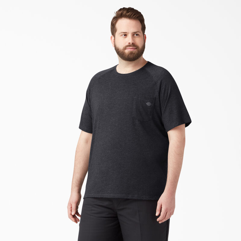 Dickies Cooling Short Sleeve Pocket T-Shirt Heather Black ID-YFGiOvkK