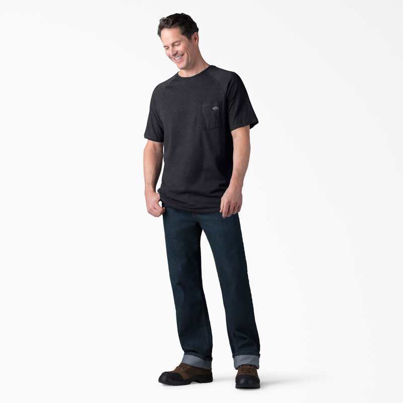 Dickies Cooling Short Sleeve Pocket T-Shirt Heather Black ID-YFGiOvkK