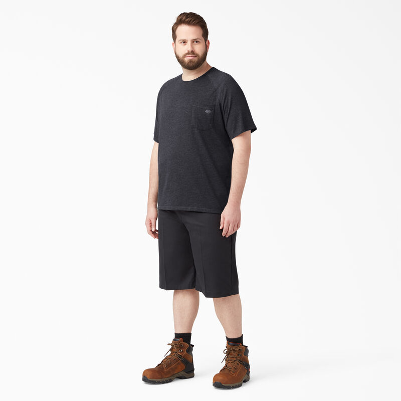 Dickies Cooling Short Sleeve Pocket T-Shirt Heather Black ID-YFGiOvkK