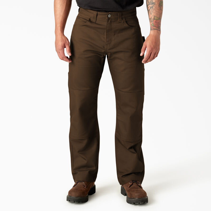 Dickies FLEX DuraTech Relaxed Fit Duck Pants Timber Brown ID-YaCELdPz