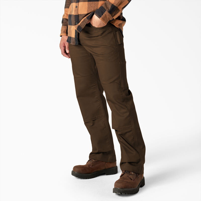 Dickies FLEX DuraTech Relaxed Fit Duck Pants Timber Brown ID-YaCELdPz
