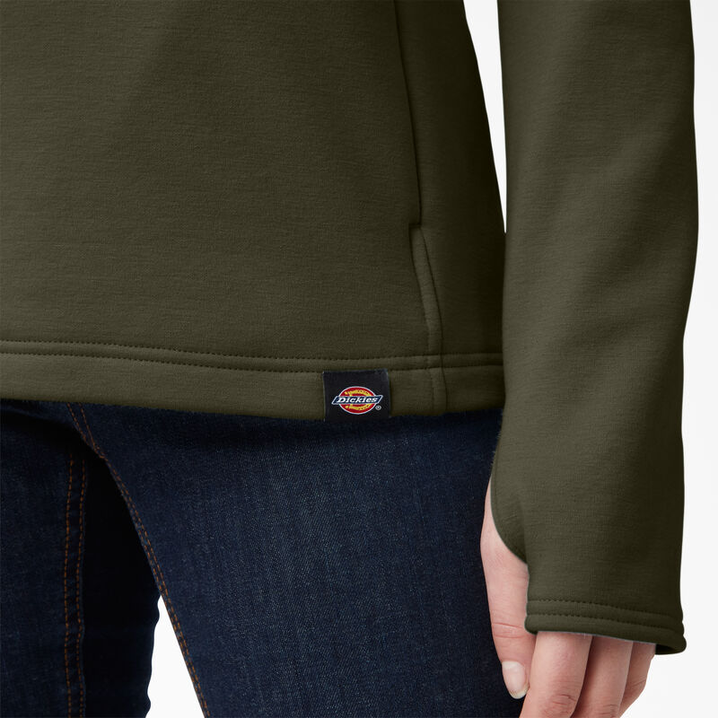 Dickies DuraTech Maverick Half-Snap Fleece Moss Green ID-Yn09FNJY