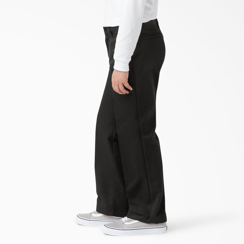 Dickies Boys' Classic Fit Pants, 8-20 Black ID-YxuFf0G5