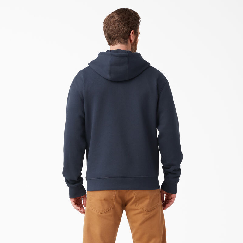 Dickies Water Repellent Tri-Color Logo Hoodie Dark Navy ID-YyNZNeny