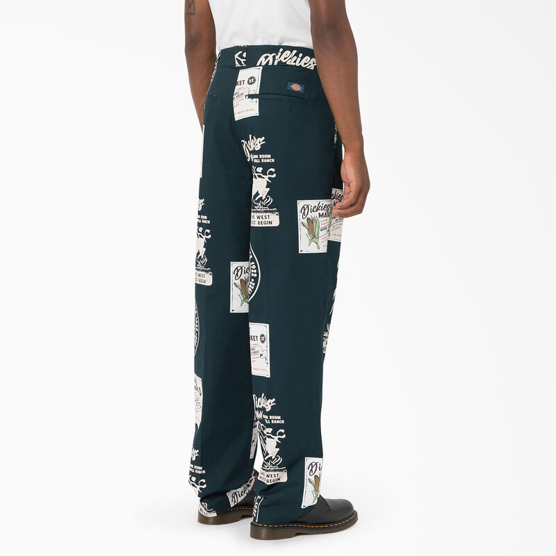 Dickies Greensburg Relaxed Fit Pants Dark Vintage Print ID-ZFiRfSmT