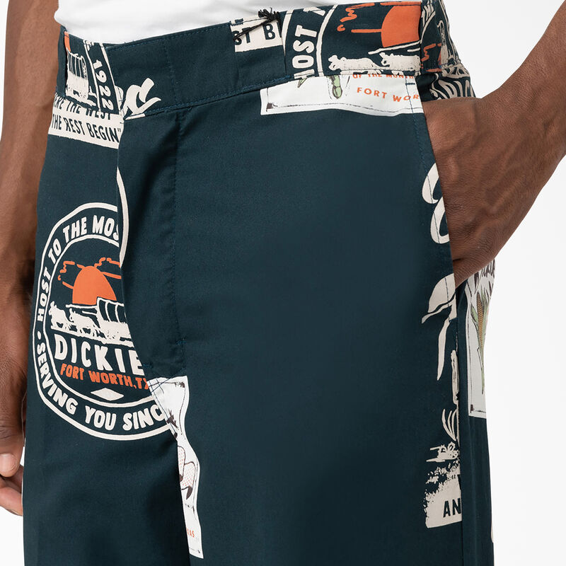 Dickies Greensburg Relaxed Fit Pants Dark Vintage Print ID-ZFiRfSmT