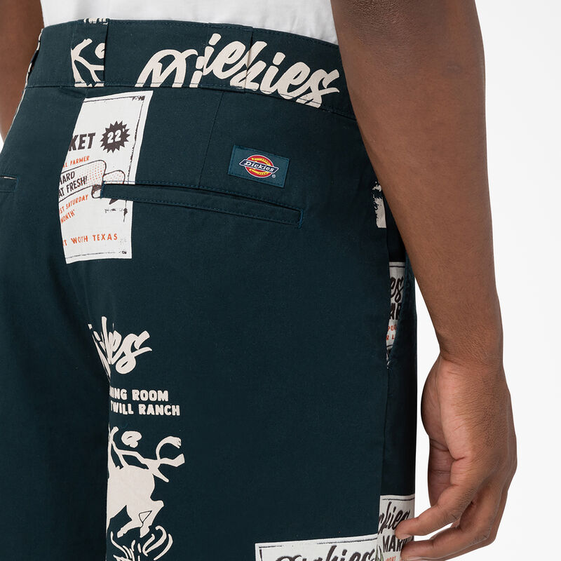 Dickies Greensburg Relaxed Fit Pants Dark Vintage Print ID-ZFiRfSmT