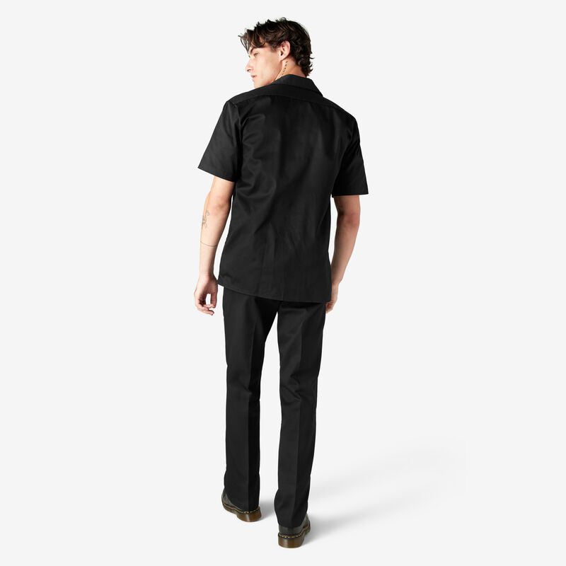 Dickies Short Sleeve Work Shirt Black ID-ZIsZ8g1x