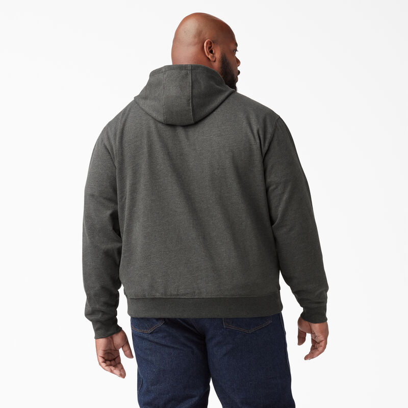 Dickies Midweight Fleece Zip Hoodie Dark Heather Gray ID-ZUDnDuAT