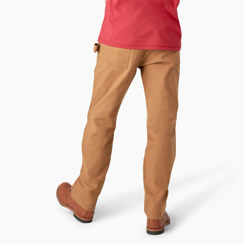 Dickies x Jameson Double Knee Pants Rinsed Brown Duck ID-ZYHVeTzi