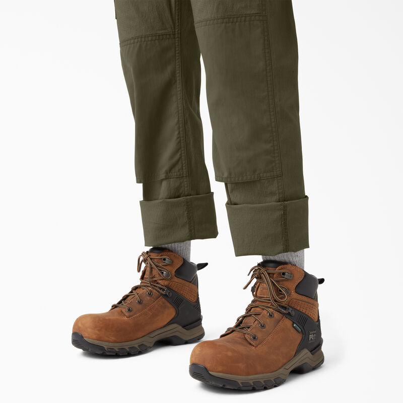 Dickies Cooling Ripstop Bib Overalls Rinsed Military Green ID-Zaeg28c7