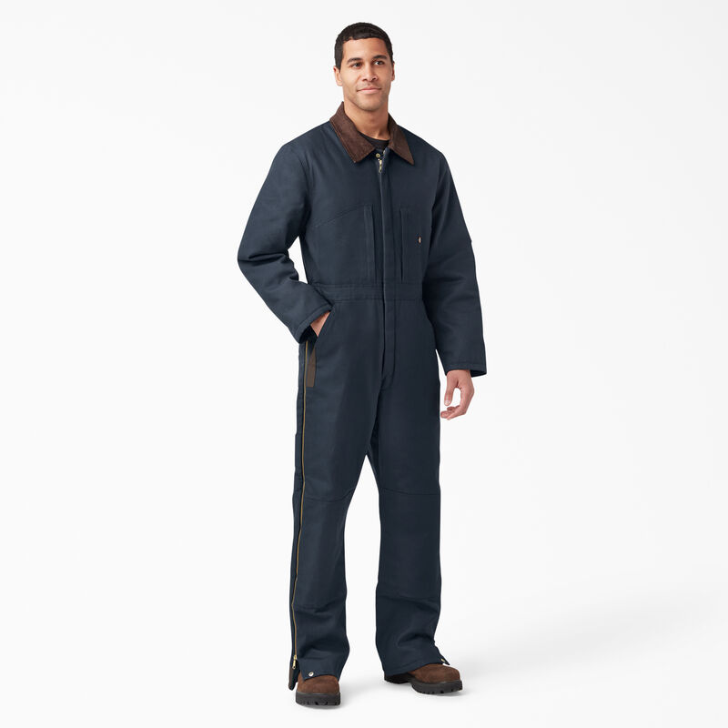 Dickies Duck Insulated Coveralls Dark Navy ID-ZhStx5iT