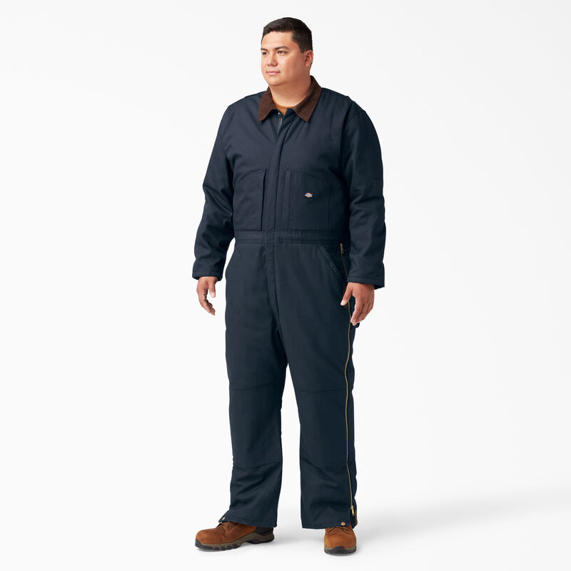 Dickies Duck Insulated Coveralls Dark Navy ID-ZhStx5iT