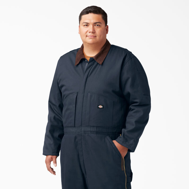 Dickies Duck Insulated Coveralls Dark Navy ID-ZhStx5iT