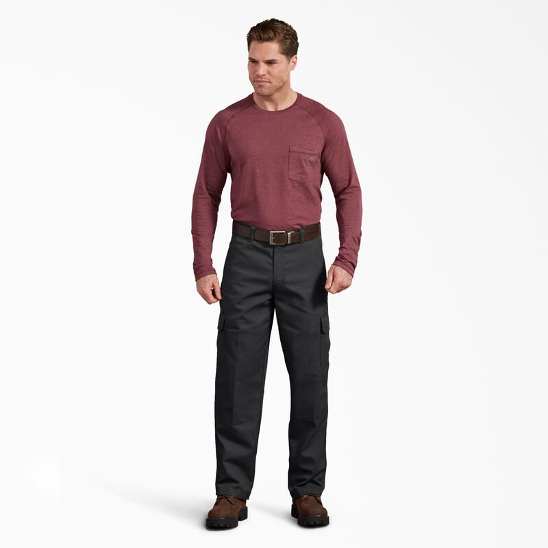 Dickies Active Waist Regular Fit Cargo Pants Black ID-ZnMDotmH