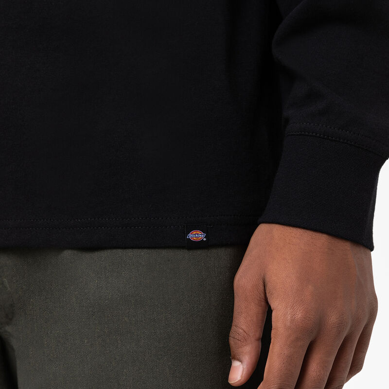 Dickies Union Springs Long Sleeve T-Shirt Black ID-ZosMazJm