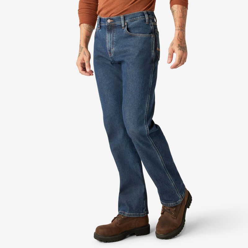 Dickies FLEX Lined Regular Fit 5-Pocket Jeans Stonewashed Indigo ID-ZymqfO5u