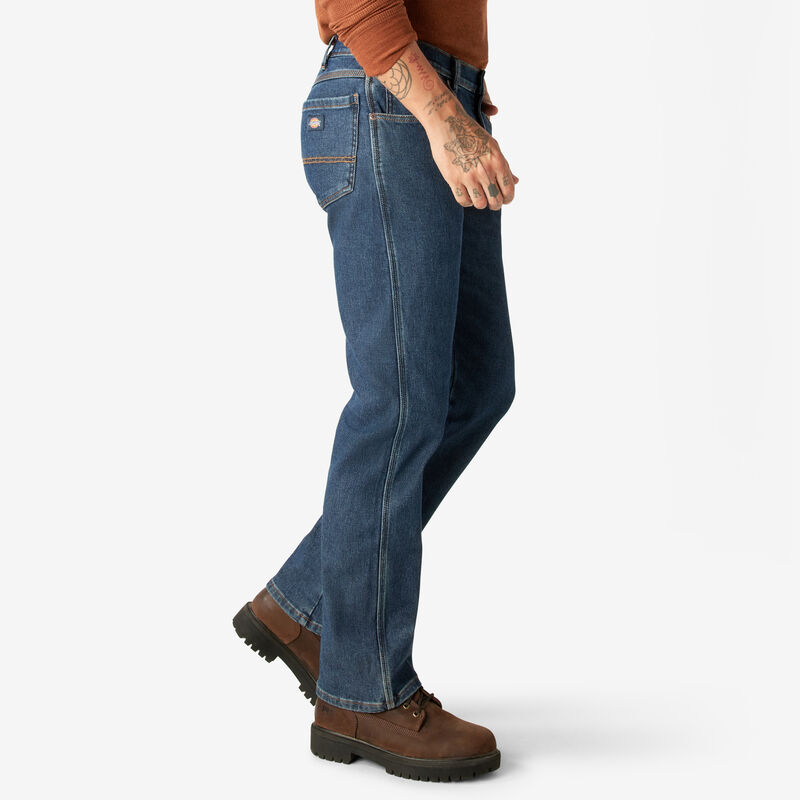 Dickies FLEX Lined Regular Fit 5-Pocket Jeans Stonewashed Indigo ID-ZymqfO5u