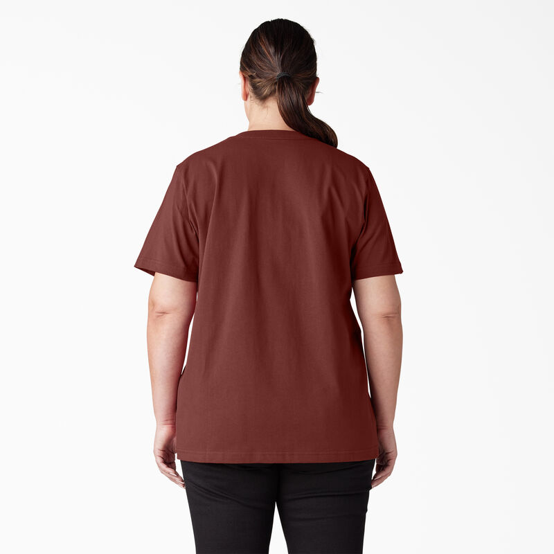 Dickies Plus Heavyweight Short Sleeve Pocket T-Shirt Fired Brick ID-a8EZ0k6i