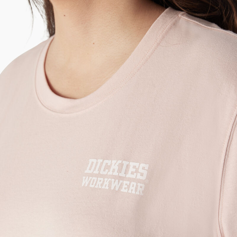 Dickies Plus Heavyweight Workwear Graphic T-Shirt Lotus Pink ID-a8iX8Hka