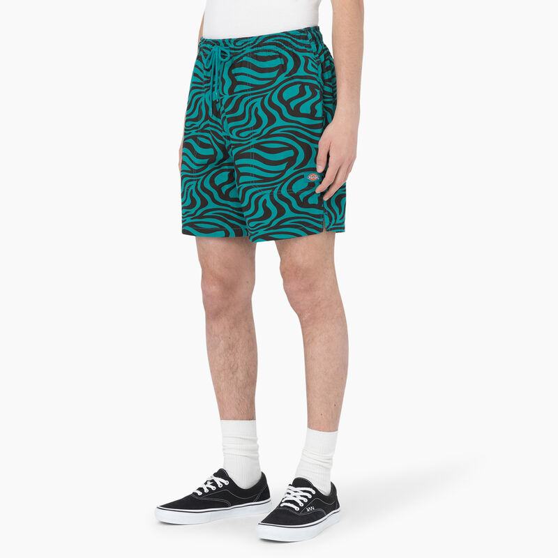 Dickies Zebra Print Modern Fit Drawstring Shorts, 6