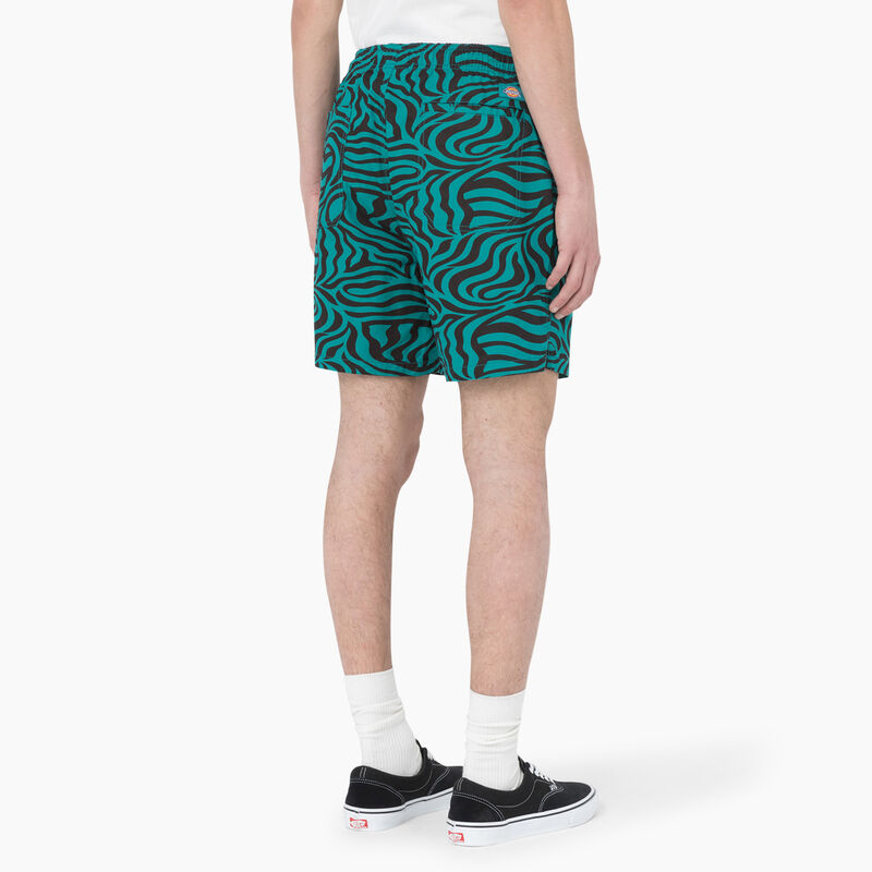 Dickies Zebra Print Modern Fit Drawstring Shorts, 6