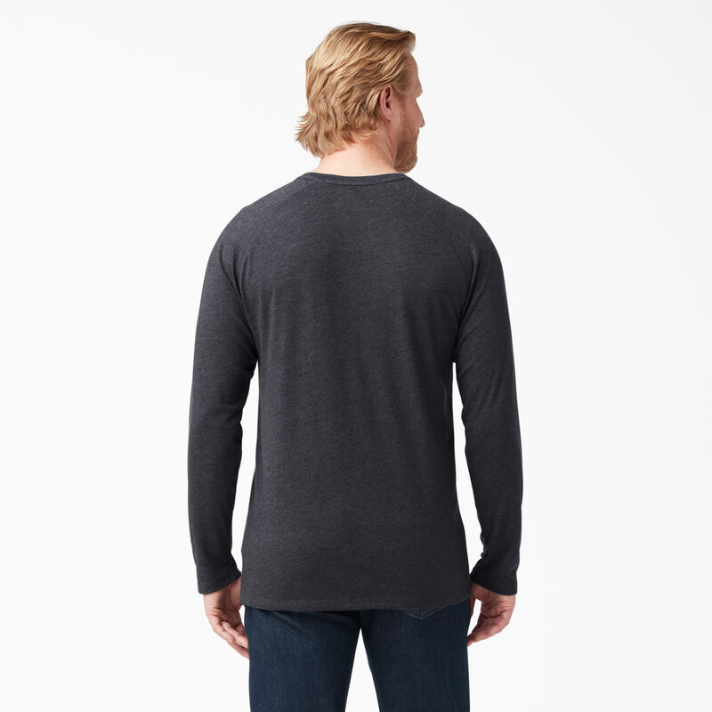Dickies Cooling Long Sleeve Pocket T-Shirt Heather Black ID-aNyRbS81