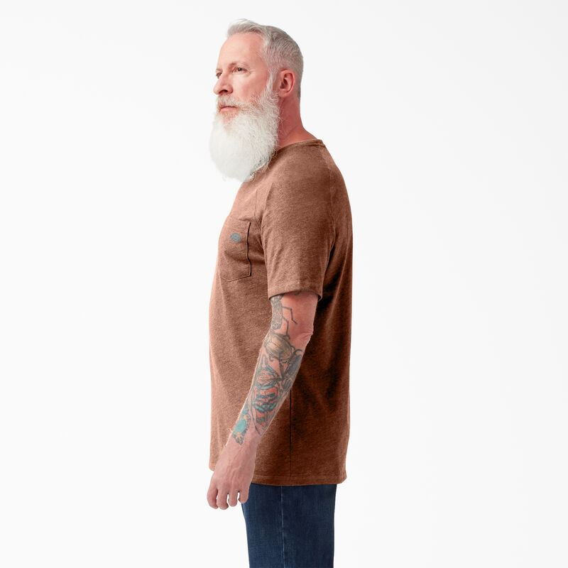 Dickies Cooling Short Sleeve Pocket T-Shirt Cork Single Dye Heather ID-aWu41vVT