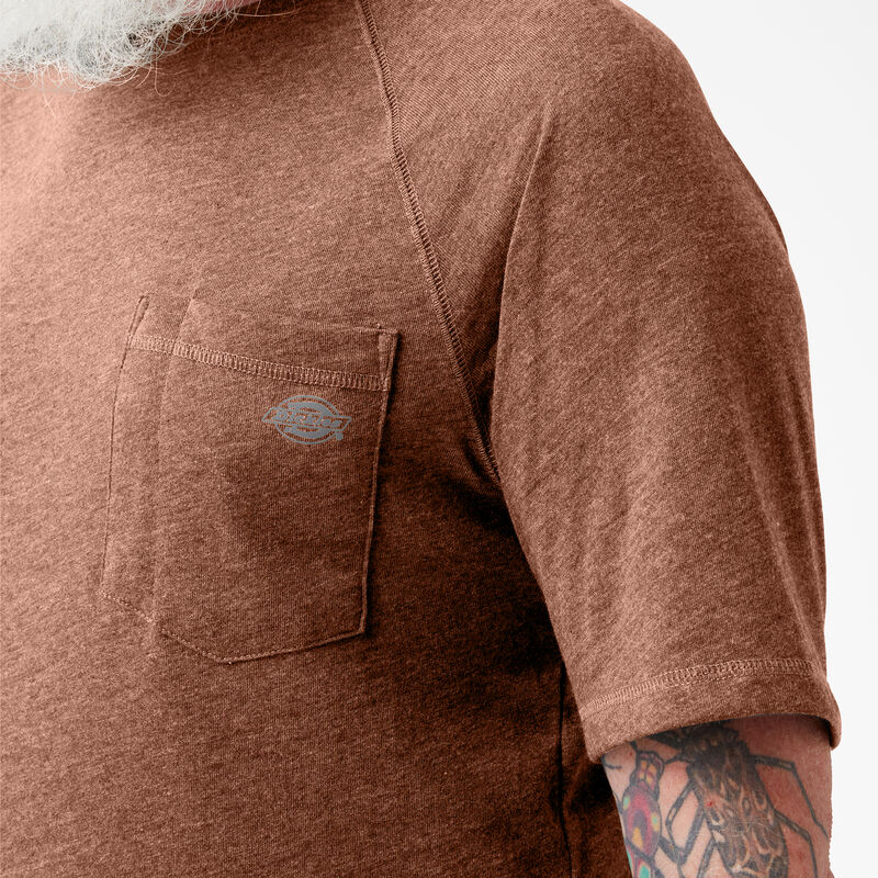 Dickies Cooling Short Sleeve Pocket T-Shirt Cork Single Dye Heather ID-aWu41vVT