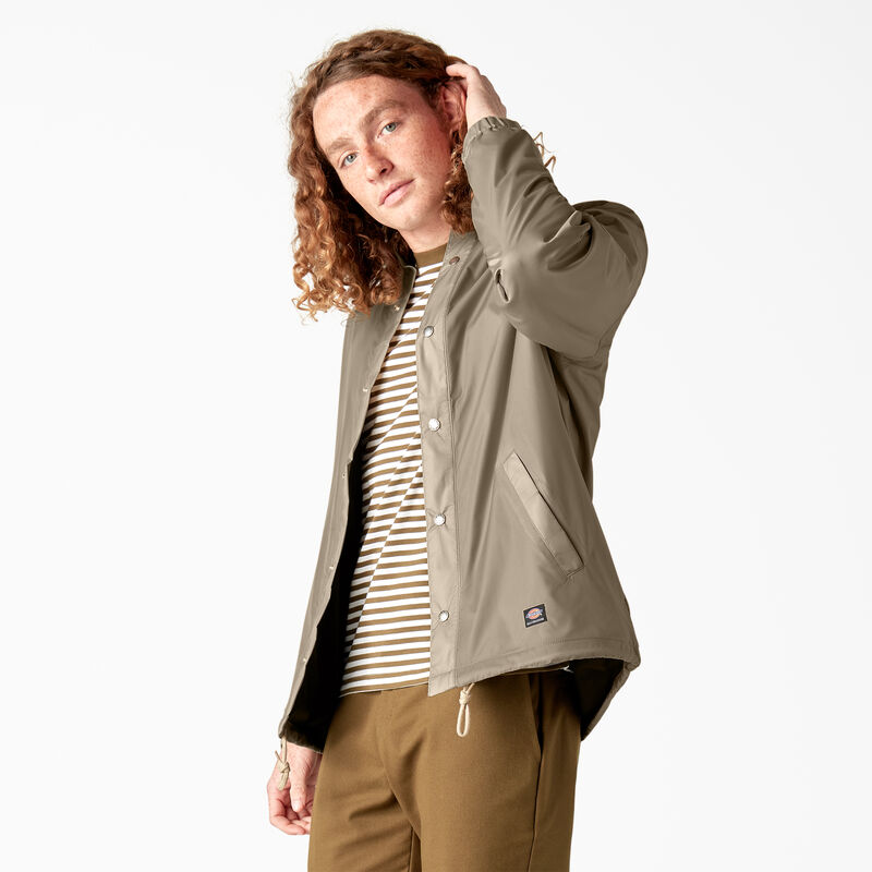 Dickies Skateboarding Coaches Jacket Desert Sand ID-ablxIy4C