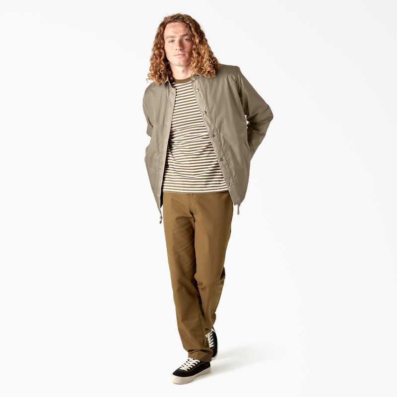 Dickies Skateboarding Coaches Jacket Desert Sand ID-ablxIy4C