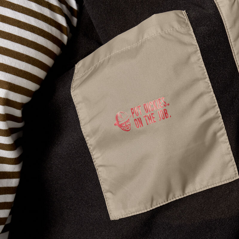 Dickies Skateboarding Coaches Jacket Desert Sand ID-ablxIy4C