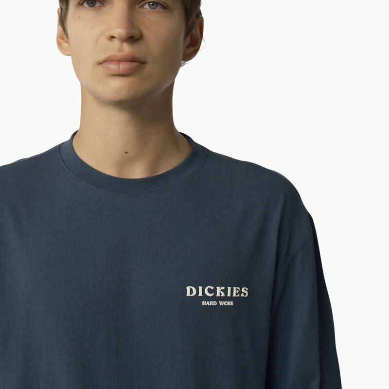 Dickies Oatfield Long Sleeve T-Shirt Airforce Blue ID-aqnqlJWz