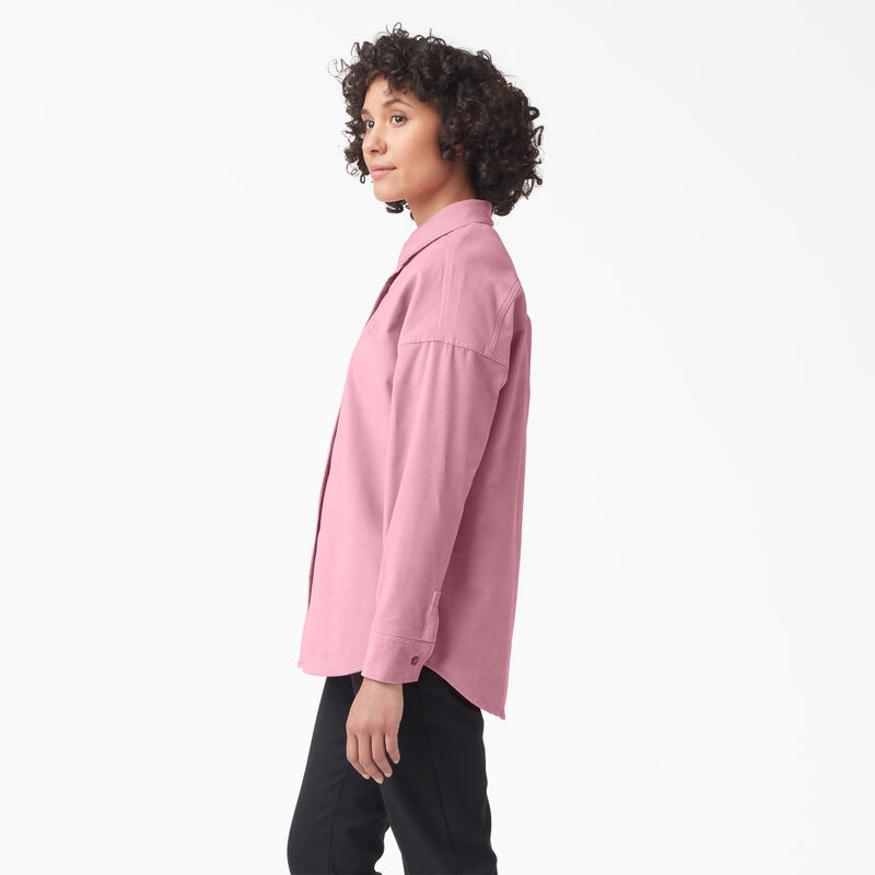 Dickies Halleyville Oversized Corduroy Shirt Foxglove ID-auJtvRLh