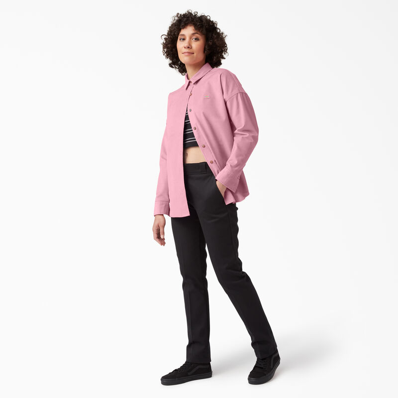 Dickies Halleyville Oversized Corduroy Shirt Foxglove ID-auJtvRLh