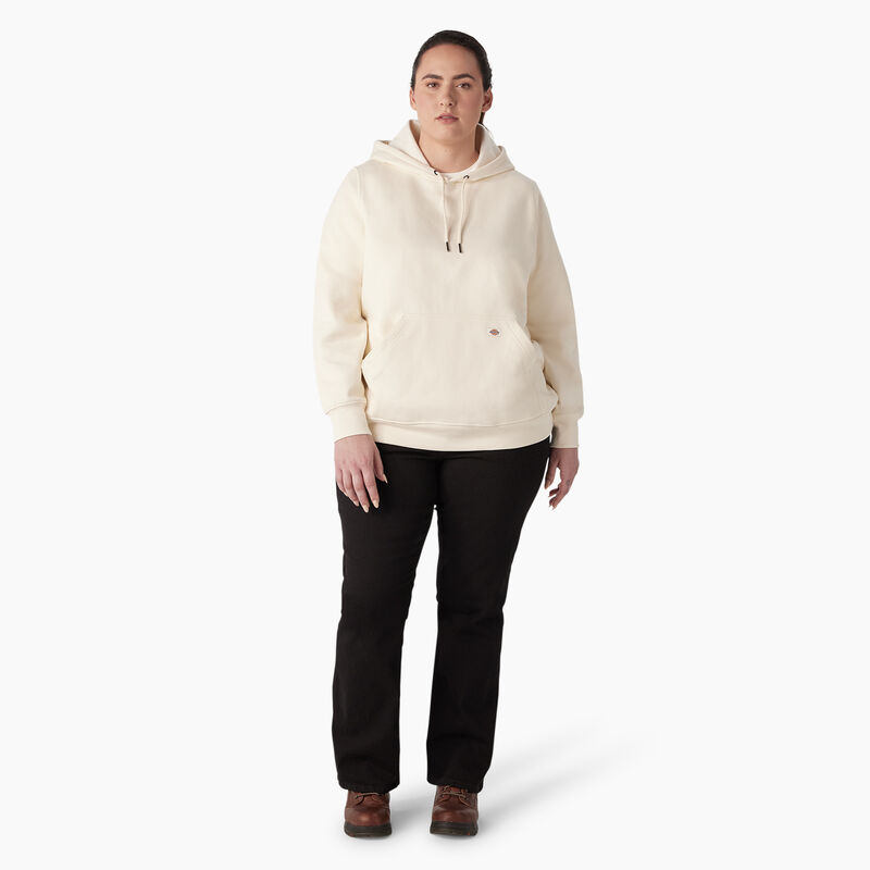 Dickies Plus Heavyweight Logo Sleeve Pullover Antique White ID-b2OVA1Nv