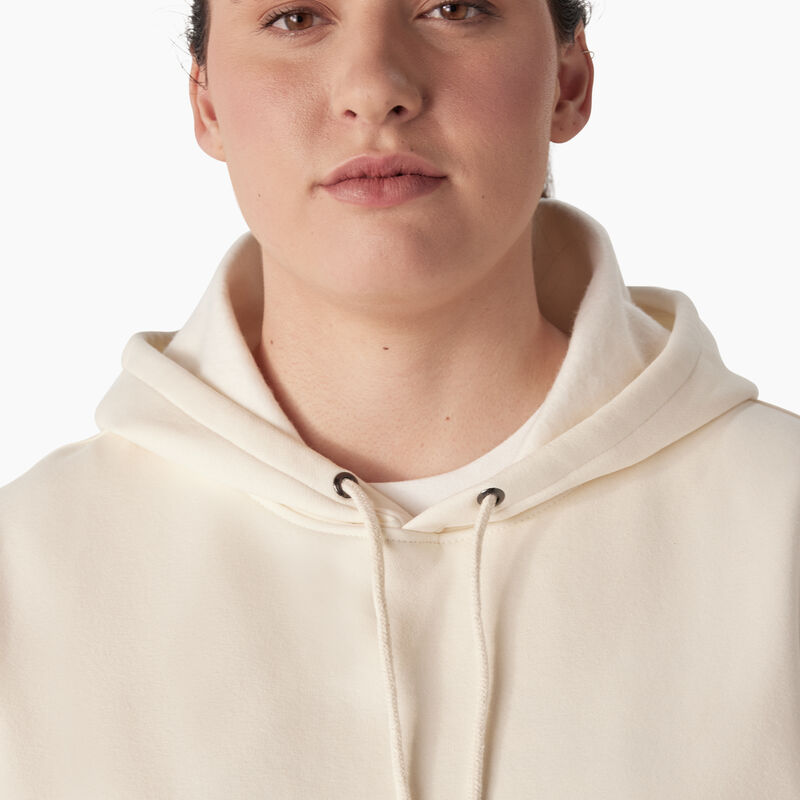 Dickies Plus Heavyweight Logo Sleeve Pullover Antique White ID-b2OVA1Nv