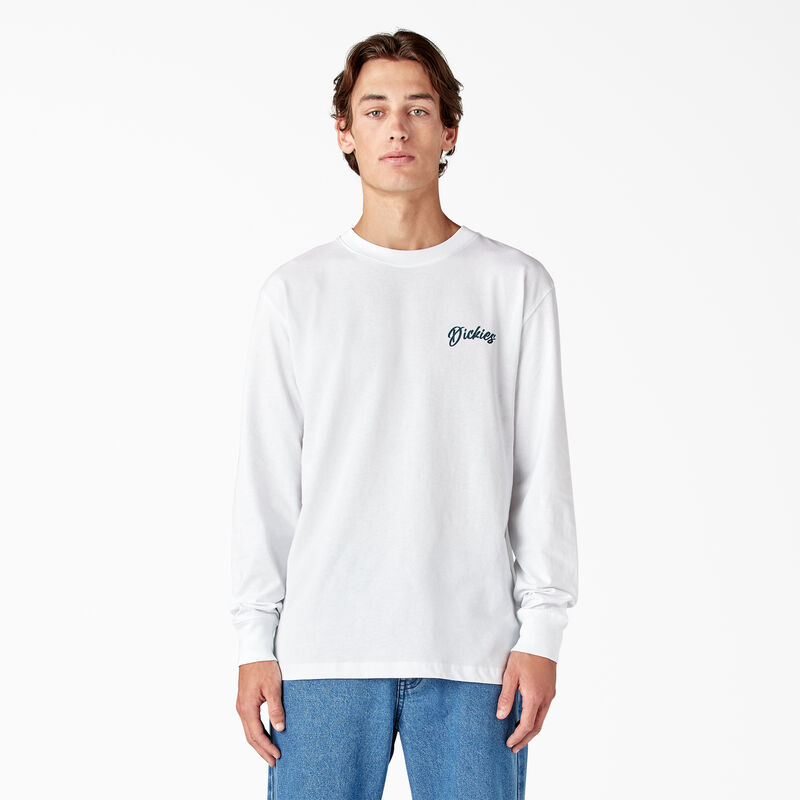 Dickies Dighton Long Sleeve Graphic T-Shirt White ID-b2sRZasv